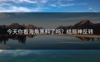 今天你看海角黑料了吗？结局神反转