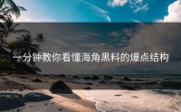 一分钟教你看懂海角黑料的爆点结构