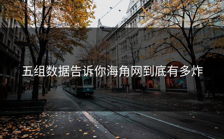 五组数据告诉你海角网到底有多炸